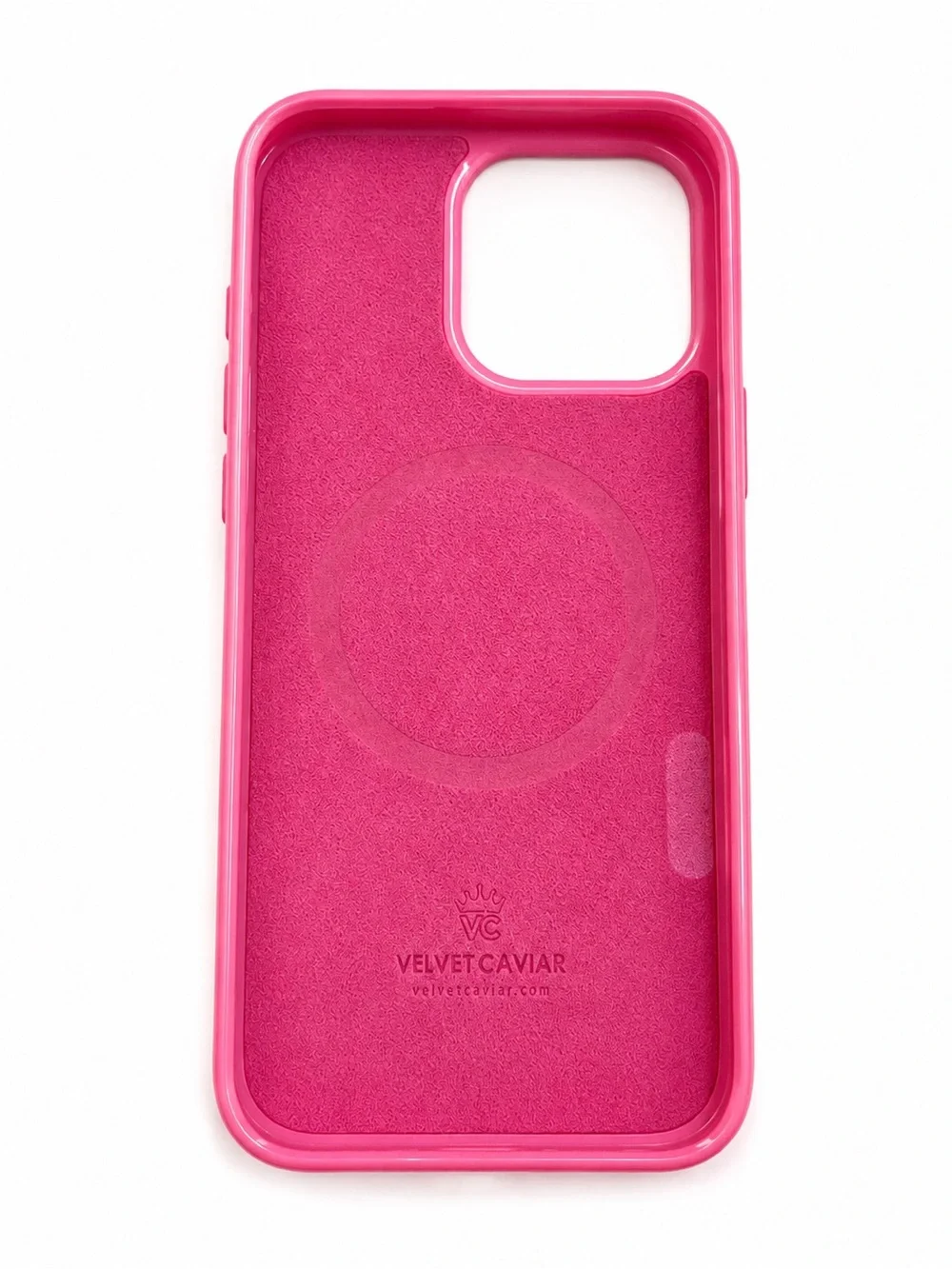 Velvet Caviar Pink Leopard MagSafe iPhone 16 Pro Max Case